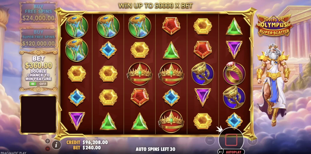 Gates of Olympus Super Scatter