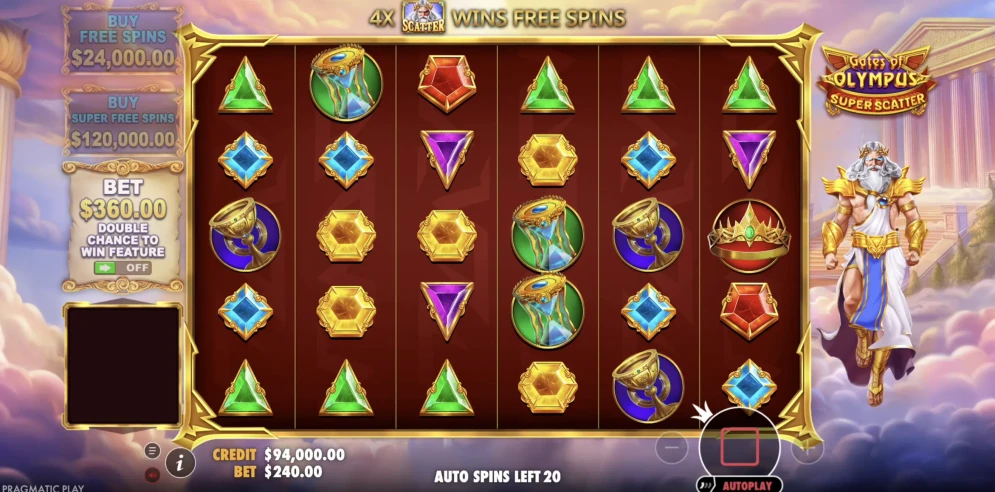 Gates of Olympus Super Scatter