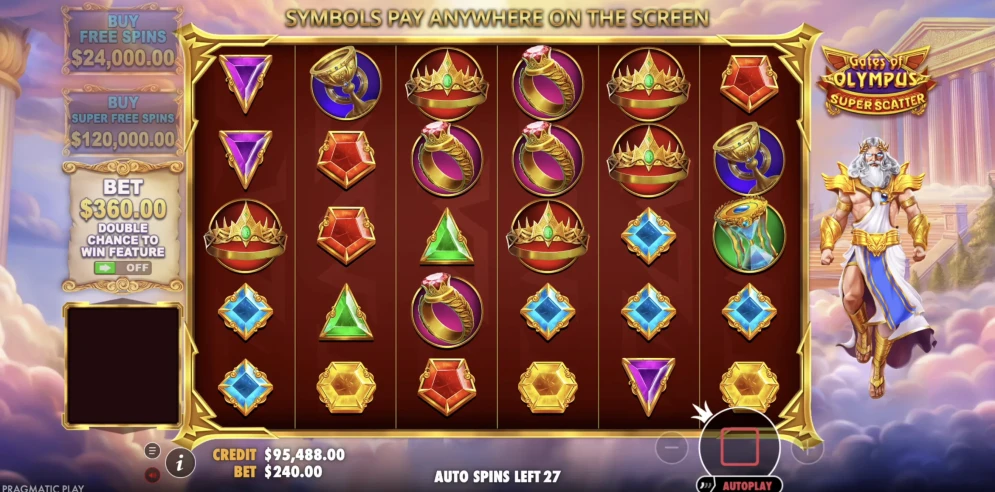 Gates of Olympus Super Scatter